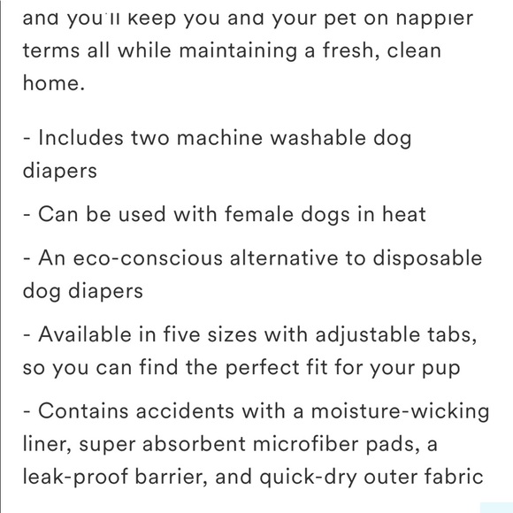 Dog diaper - Picture 10 of 10